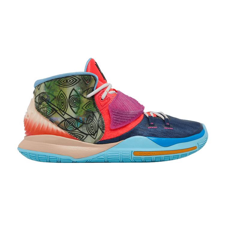 Nike Kyrie 6 Preheat 'Heal The World' EP — Midnight Navy/Black/Marine/Moir