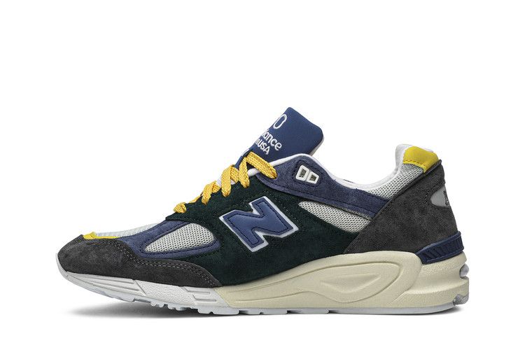 Aimé Leon Dore x New Balance 990v2 Made in USA 'Heritage Meets Contemporary' — Botanical Green