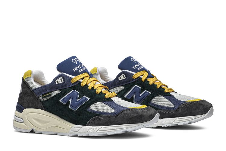 Aimé Leon Dore x New Balance 990v2 Made in USA 'Heritage Meets Contemporary' — Botanical Green