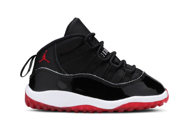 Air Jordan 11 Retro TD 'Bred' 2019 — Black/True Red/White