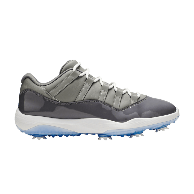 Air Jordan 11 Low Golf 'Cool Grey' — Medium Grey/Gunsmoke/White