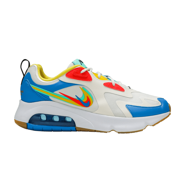 Nike Wmns Air Max 200 'Legend of Her' — Pale Ivory/Bright Crimson/Chrome Yellow