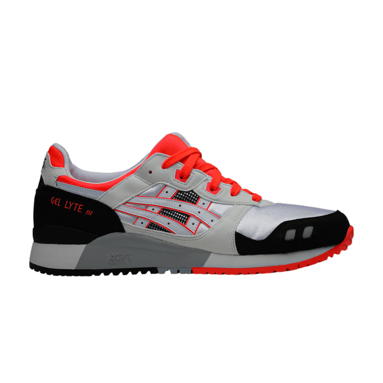 ASICS Gel Lyte 3 OG Retro 'Flash Coral' — White/Flash Coral