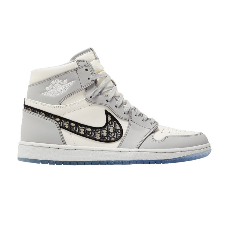 Dior x Air Jordan 1 High — Wolf Grey/Sail/Photon Dust/White