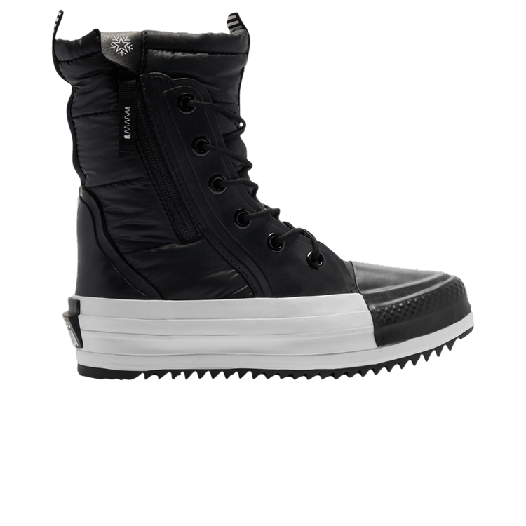 Converse Wmns Chuck Taylor All Star MC Boot High 'Water Repellent - Black White' — Black/Black/White