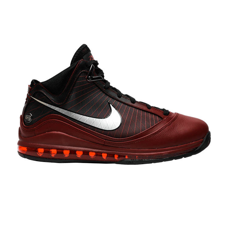 Nike Air Max LeBron 7 Retro QS 'Christmas' 2019 — Team Red/Metallic Silver/Black/Hot Red