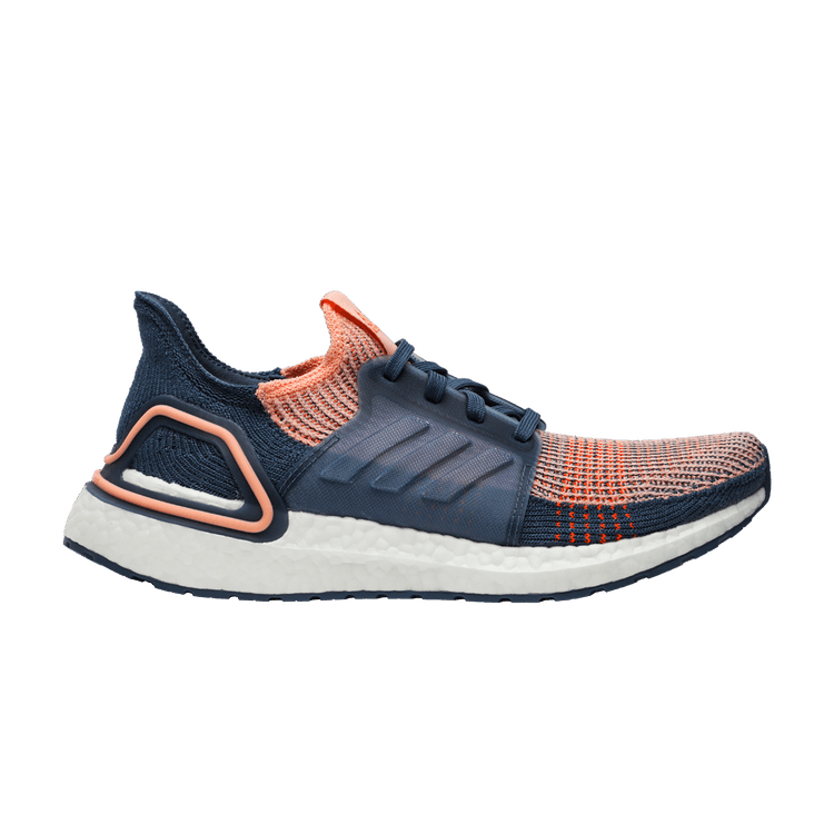 Adidas Wmns UltraBoost 19 'Glow Pink Tech Ink' — Glow Pink/Tech Ink/Solar Orange