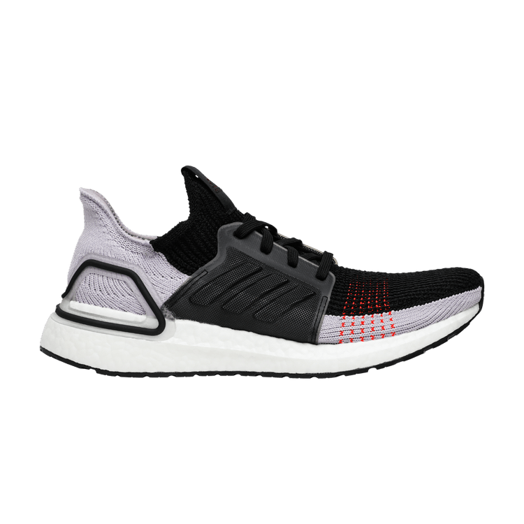 adidas Wmns UltraBoost 19 'Soft Vision' — Core Black/Soft Vision/Solar Red