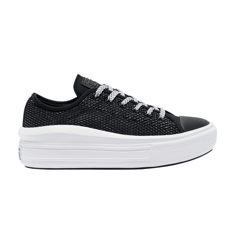 Converse Wmns Chuck Taylor All Star Move Low 'Black White' — Black/White/Black