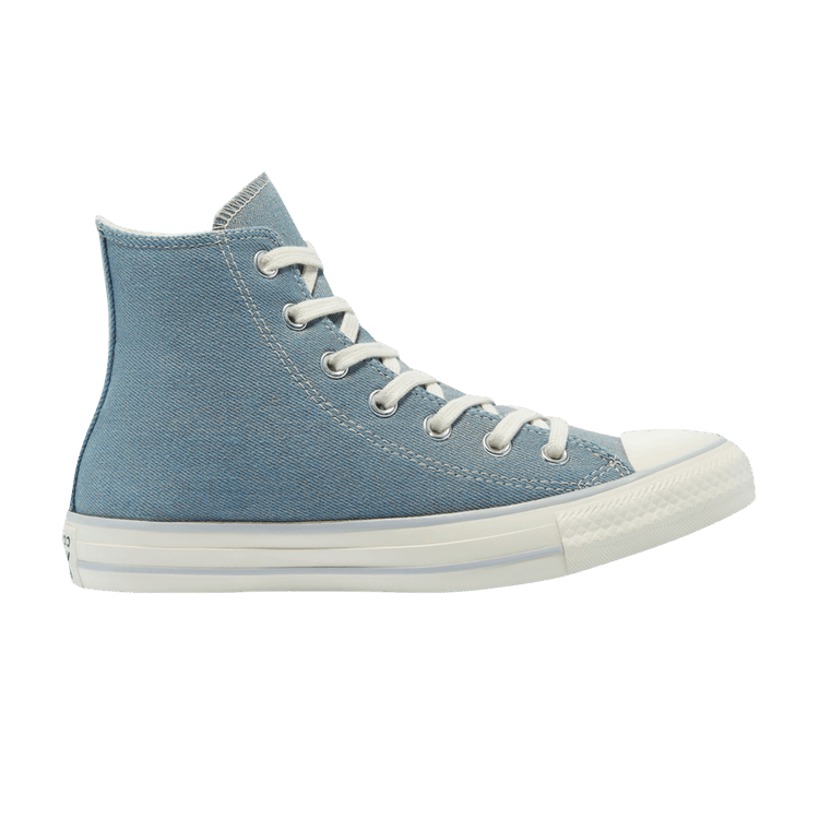 Converse Wmns Chuck Taylor All Star Platform High 'Digital Powder - Washed Denim' — Washed Denim/Egret/Light Gold