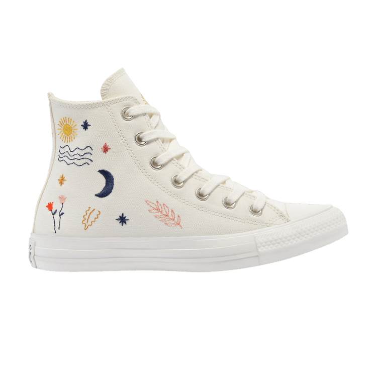 Converse Wmns Chuck Taylor All Star High 'It's Okay To Wander' — Egret/Vintage White/Black