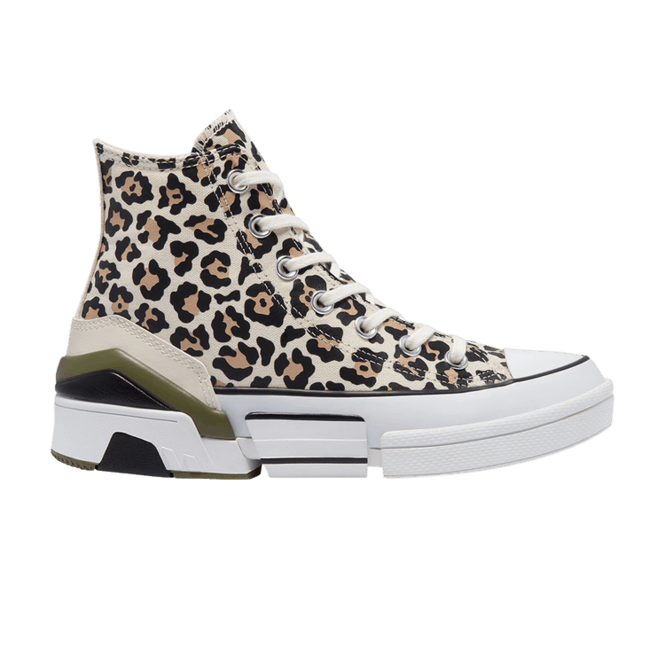 Converse Wmns CPX70 High 'Archive Leopard Print' — Driftwood/Black/White