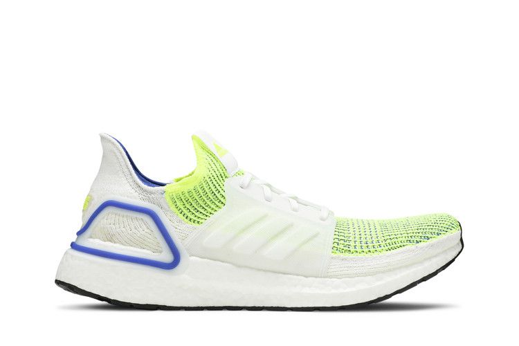 Sneakersnstuff x adidas UltraBoost 19 'Special Delivery' — Solar Yellow/Core White/Core Black