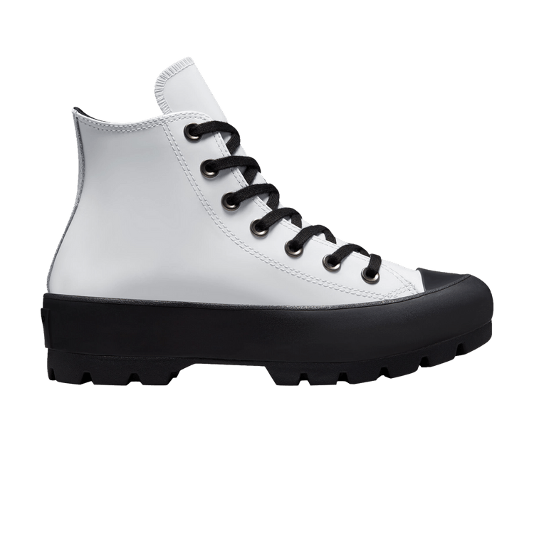 Converse Wmns Chuck Taylor All Star High Surface Fusion Lugged 'White Black' — White/White/Black
