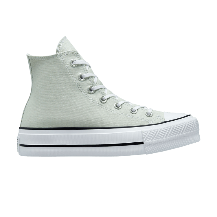 Converse Wmns Chuck Taylor All Star High 'Seasonal Color - Light Silver' — Light Silver/Black/White