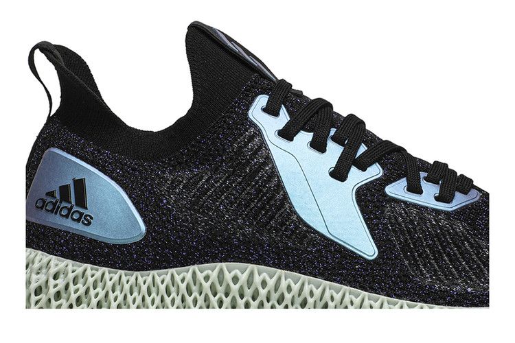adidas Alphaedge 4D 'Goodbye Gravity' — Core Black/Blue Violet Metallic