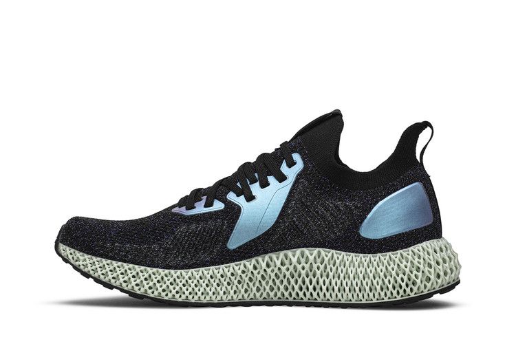 adidas Alphaedge 4D 'Goodbye Gravity' — Core Black/Blue Violet Metallic