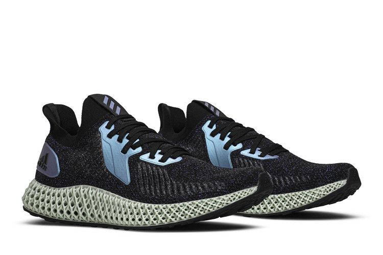 adidas Alphaedge 4D 'Goodbye Gravity' — Core Black/Blue Violet Metallic
