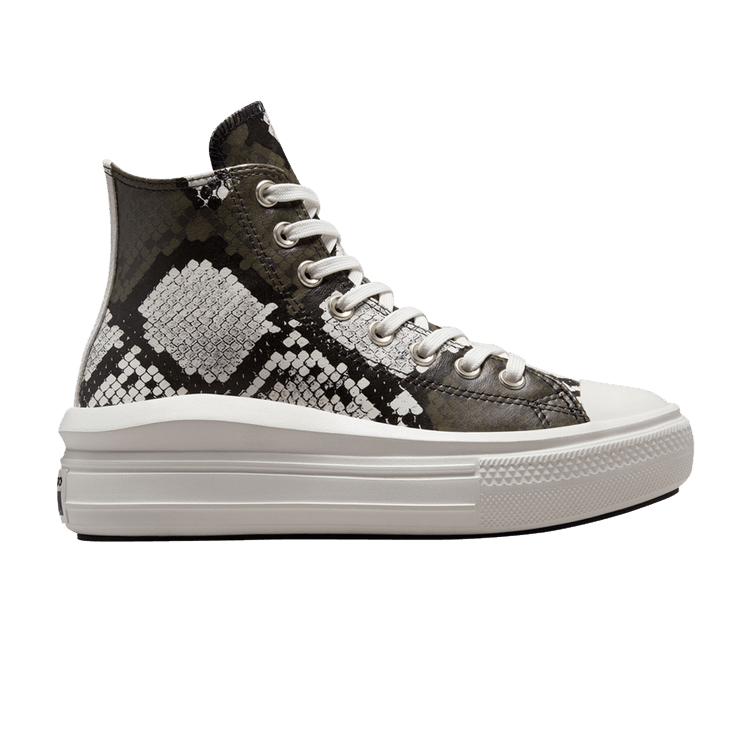 Converse Chuck Taylor All Star Move High 'Authentic Glam' — Black/Egret/Egret