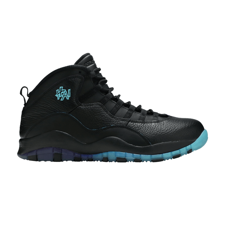 Air Jordan 10 Retro 'Shanghai' — Black/Fierce Purple-Gamma Blue