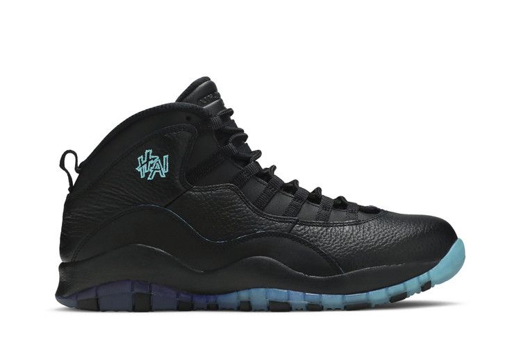 Air Jordan 10 Retro 'Shanghai' — Black/Fierce Purple-Gamma Blue