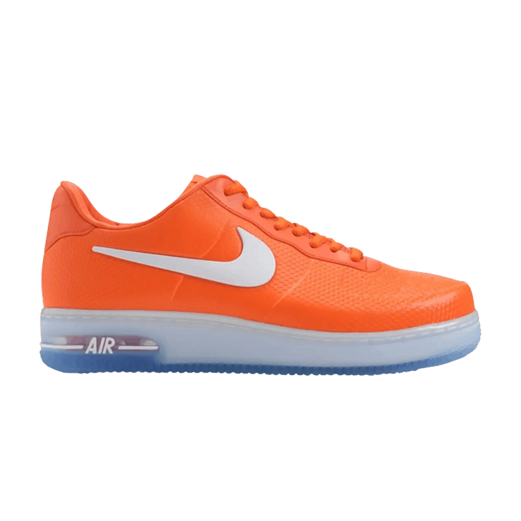 Nike Air Force 1 Foamposite Pro Low QS 'Safety Orange' — Safety Orange/White