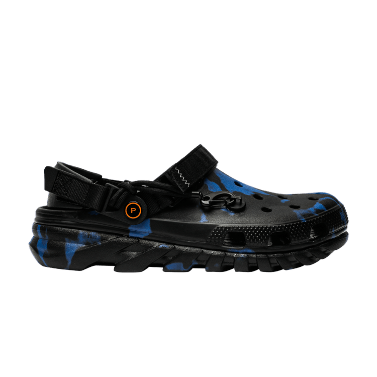 Post Malone x Crocs Duet Max Clog 'Blue Camo' — Black