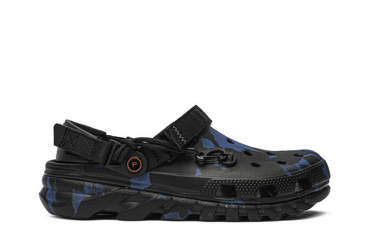 Post Malone x Crocs Duet Max Clog 'Blue Camo' — Black