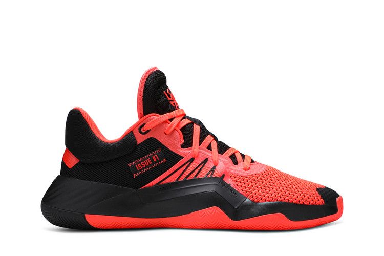adidas D.O.N. Issue #1 'NBA ASG 2020' — Core Black/Solar Red/Solar Red