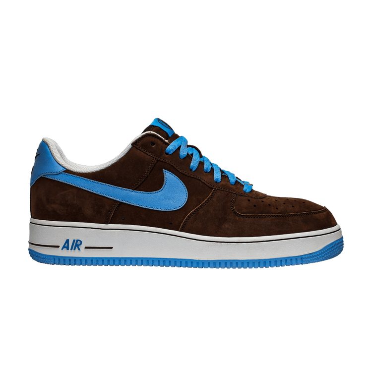 Nike Air Force 1 Low 'LeBron - Light Chocolate' Sample — Light Chocolate/University Blue/White