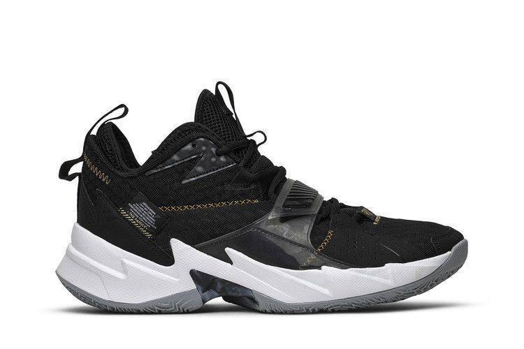 Air Jordan Why Not Zer0.3 'The Family' — Black/Metallic Gold-White