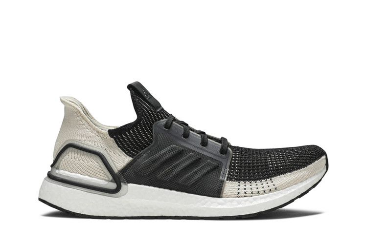 Adidas UltraBoost 19 'Black Linen' — Core Black/Linen/Crystal White