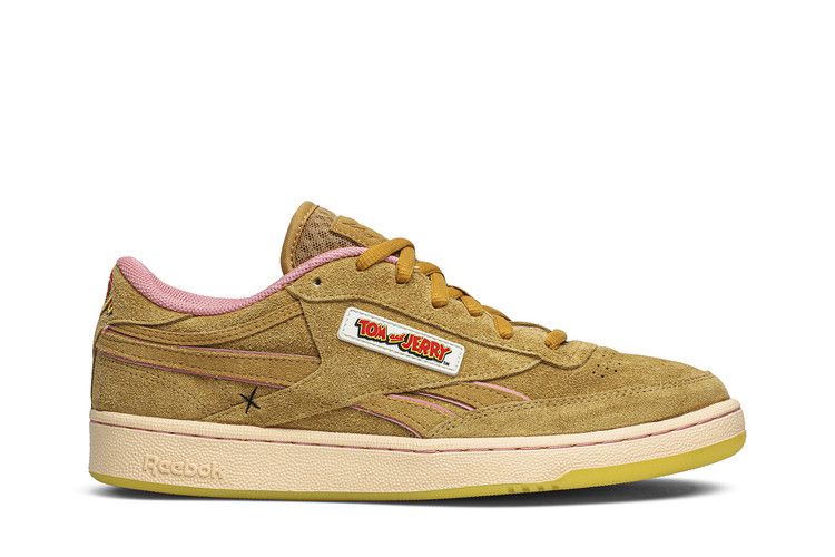 Tom & Jerry x Reebok Club C Revenge Low 'Jerry' — Bold Bass/Bold Brass/Quiet Pink