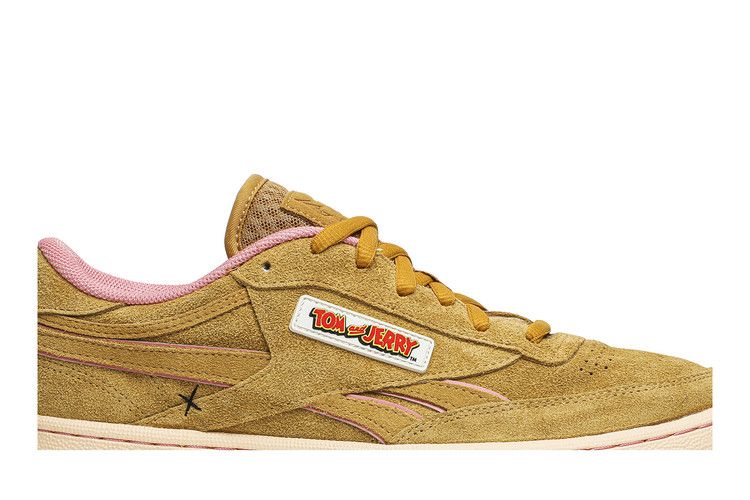 Tom & Jerry x Reebok Club C Revenge Low 'Jerry' — Bold Bass/Bold Brass/Quiet Pink