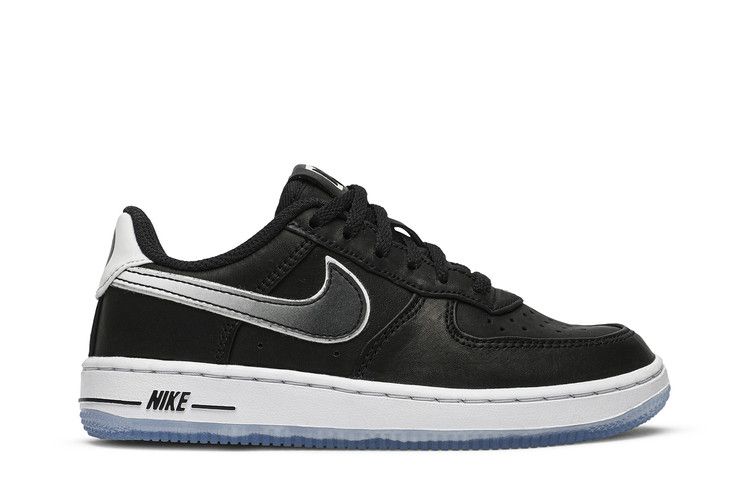 Colin Kaepernick x Nike Air Force 1 Low '07 QS PS 'True to 7' — Black/Black/White (2)