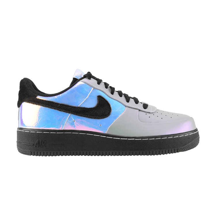 Nike Air Force 1 Low Comfort Premium 'Hologram' — White/Black-Grey