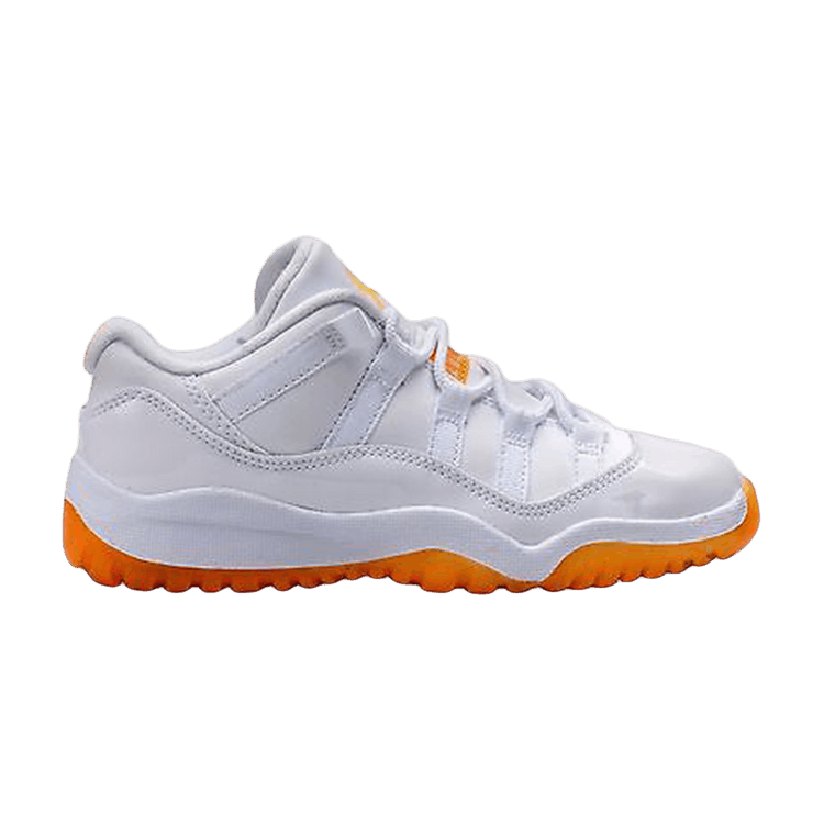 Air Jordan 11 Retro Low GP 'Citrus' — White/White-Citrus