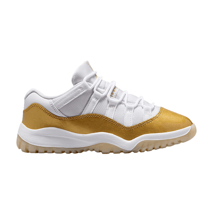 Air Jordan 11 Retro PS 'Mother's Day' — White/Team Gold/Metallic Gold