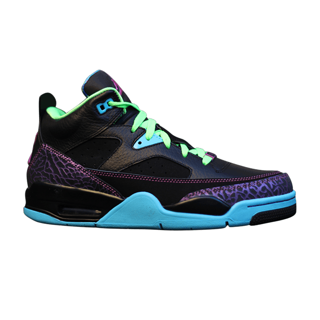 Air Jordan Son of Mars Low 'Bel-Air' — Black/Club Pink-Gamma Blue-Court Purple