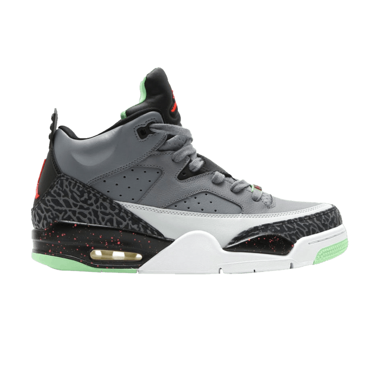 Air Jordan Son Of Mars Low 'Pro Stars' — Cool Grey/Infrared 23/Black/Light Poison Green