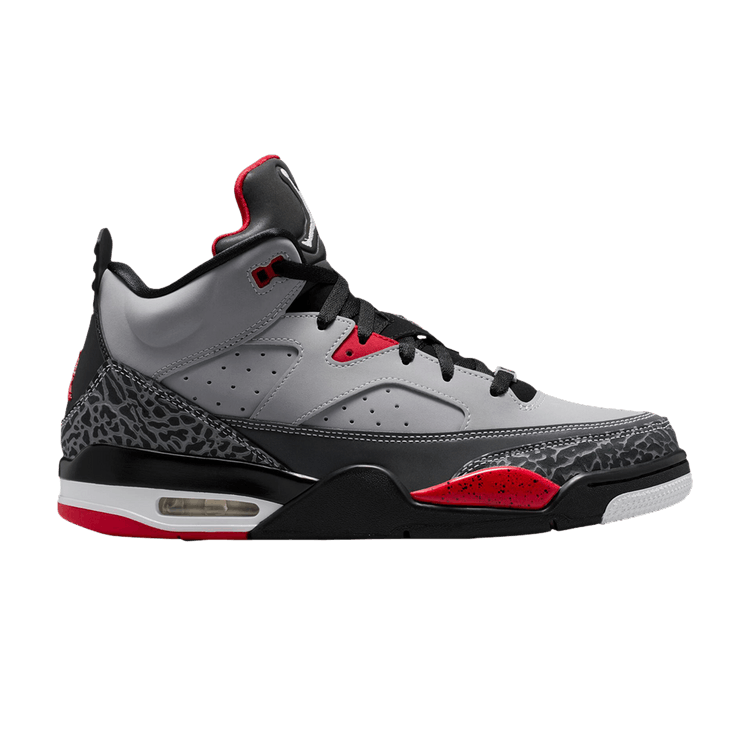 Air Jordan Son of Mars Low 'Cement Grey Gym Red' — Cement Grey/Black/Gym Red/White