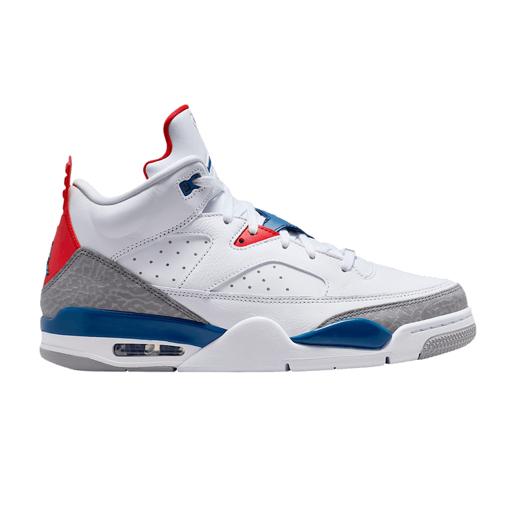 Air Jordan Son Of Mars Low 'White Varsity Red' — White/Varsity Red/Light Smoke Grey/True Blue
