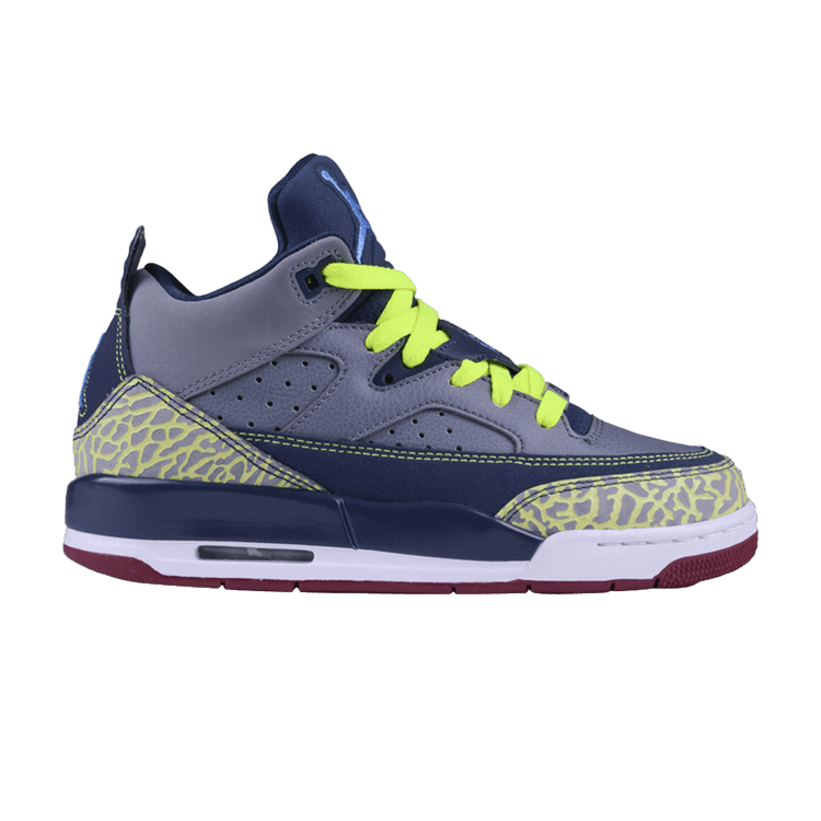Air Jordan Son Of Mars Low GS 'Cool Grey Armory Navy' — Cool Grey/Blue Hero/Armory Navy/Team Red