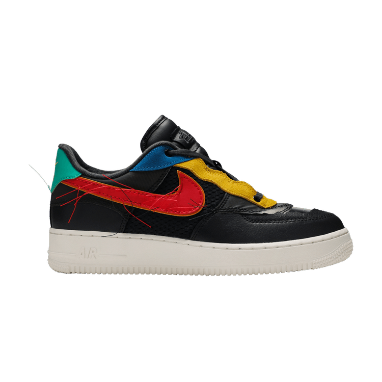 Nike Air Force 1 Low 'Black History Month' — Dark Smoke Grey/Track Red/Grey