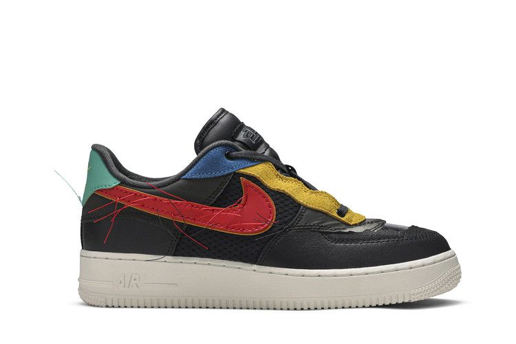 Nike Air Force 1 Low 'Black History Month' — Dark Smoke Grey/Track Red/Grey (2)