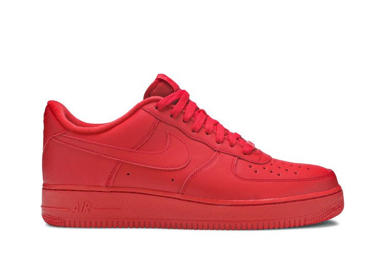 Nike Air Force 1 Low '07 LV8 1 'Triple Red' — University Red/University Red/University Red (2)