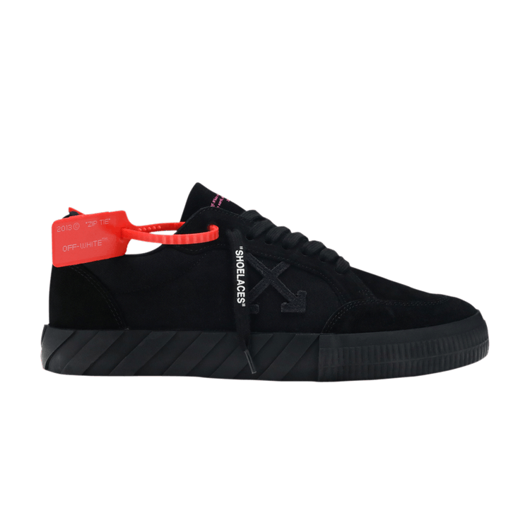 Off-White Vulc Sneaker 'Black Suede' — Black