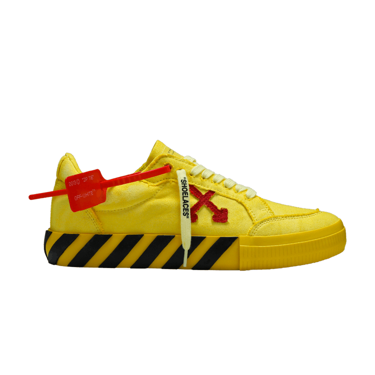 Off-White Vulc Sneaker 'Yellow Red' — Yellow/Red