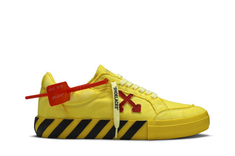Off-White Vulc Sneaker 'Yellow Red' — Yellow/Red
