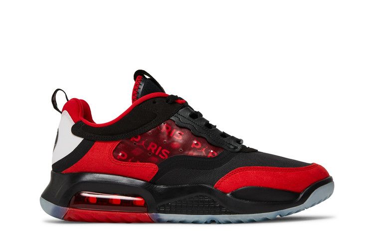 Paris Saint-Germain x Nike Air Max 200 QS — Black/Black/University Red/Hyper Blue